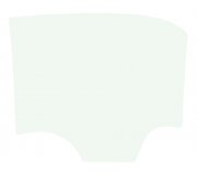 Chevrolet Equinox 2010-2016 Боковое стекло заднее левое (опускное) GS 1727 D303 XYG (КНР)