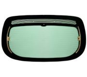 Chevrolet Lanos 1997- Заднее стекло (с обогревом, с 5 отверстиями, HB) 1231T XYG (КНР)