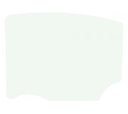 Chevrolet Volt 2010-2015 Боковое стекло заднее левое (опускное) GS 1717 D303 XYG (КНР)