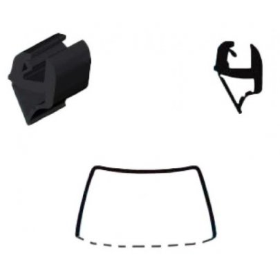 Chrysler Pacifica 2004-2008 Молдинг на лобове скло 67230A GUARDIAN (США)