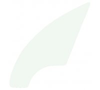 Citroen С3 2002-2009 Форточка передньої лівої дверки 11898A SEKURIT (Франція)