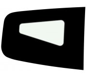 Citroen Nemo 2007-2017 Боковое стекло заднее салона правое (панорамное 544*419) BO2312313R Safe Glass (Украина)