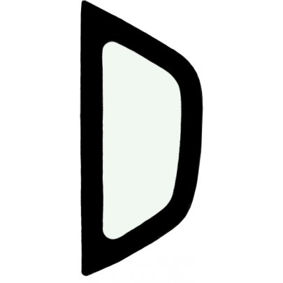 Daewoo Kalos 2002-2008 Боковое стекло заднее левое (кузовное, 5D HB) GS 1703 D307 XYG (КНР)