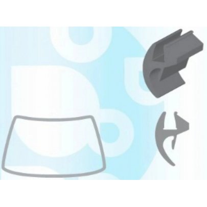 Fiat Scudo 1994-2006 Молдинг на лобовое стекло GS 2033 P110-X SEKURIT (Франция)