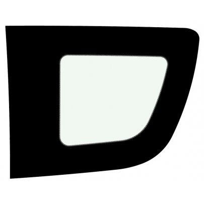 Fiat Doblo 2010-2022 Бокове скло заднє салону ліве (коротка база, панорамне) BO2310834L Safe Glass (Україна)