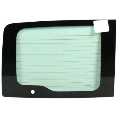 Fiat Doblo 2010-2022 Скло задньої лівої дверки (розпашонка з обігрівом, з отвором) RW2310811L Safe Glass (Україна)