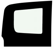 Fiat Qubo 2007-2020 Боковое стекло заднее салона правое (панорамное 621*561) BO2312315R Safe Glass (Украина)