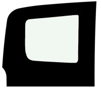 Fiat Qubo 2007-2020 Боковое стекло заднее салона правое (панорамное 621*561) BO2312315R Safe Glass (Украина)