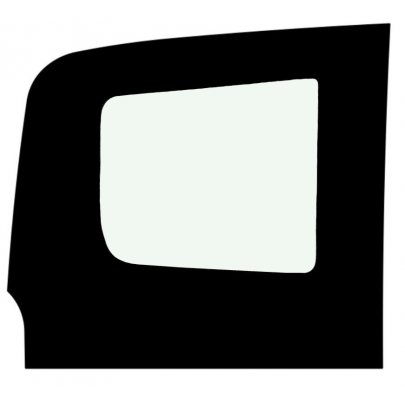 Fiat Qubo 2007-2020 Боковое стекло заднее салона правое (панорамное 621*561) BO2312315R Safe Glass (Украина)