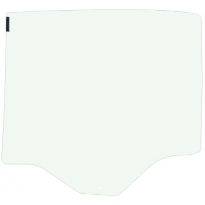 Fiat Panda 2012- Бокове скло заднє ліве (опускне) 13229A SEKURIT (Франція)