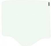 Fiat Panda 2012- Боковое стекло заднее правое (опускное) 13230A SEKURIT (Франция)