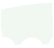 Ford S-Max 2006-2014 Бокове скло заднє праве (опускне) GS 2811 D304-X SEKURIT (Франція)