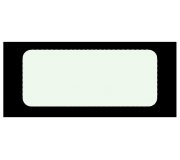 Ford Transit 2000-2013 Боковое стекло переднее салона правое (средняя, длинная, удлинённая база, L2 / L3 / L4) BO2512672R Safe Glass (Украина)