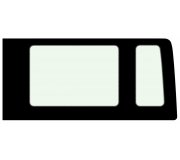 Ford Transit 2000-2013 Боковое стекло заднее салона левое (средняя база, L2) K2512739L Safe Glass (Украина)