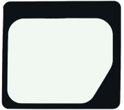 Ford Transit Connect / Tourneo Connect 2002-2013 Боковое стекло переднее салона левое (низкая версия) 64861A XYG (КНР)