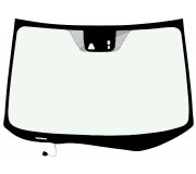 Honda CR-V 2012-2016 Лобовое стекло (с датчиком дождя, c камерой, с обогревом, с молдингом, USA) 66653A XYG (КНР)