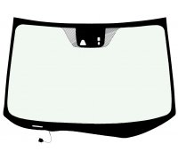 Honda CR-V USA 2012-2016 Лобовое стекло (с датчиком дождя, c камерой, с обогревом) 26310T Benson (КНР)