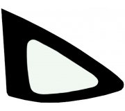 Honda CR-V 2012-2017 Боковое стекло заднее правое (с молдингом, кузовное) GS 3028 D306 XYG (КНР)