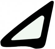 Honda Fit 2001-2008 Бокове скло переднє ліве (кузовне) 66157A XYG (КНР)