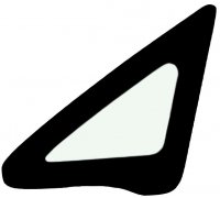 Honda Jazz 2001-2008 Боковое стекло переднее левое (кузовное) 66157A XYG (КНР)