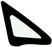 Honda Jazz 2001-2008 Боковое стекло переднее правое (кузовное) 66158A XYG (КНР)