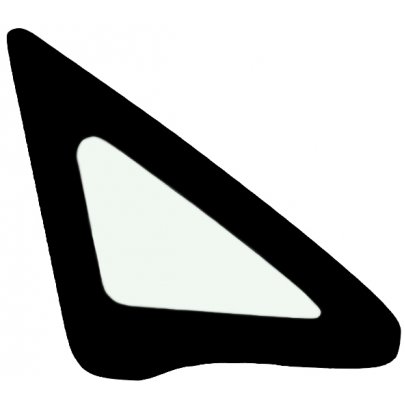 Honda Jazz 2001-2008 Бокове скло заднє праве (кузовне) 66158A XYG (КНР)