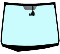 Honda Jazz 2008-2014 Лобове скло (з датчиком дощу) 26344A PILKINGTON (Великобританія)