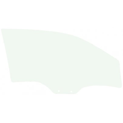 Hyundai Getz 2002-2011 Бокове скло переднє праве (пасажирської дверки, 3D) 14807A SEKURIT (Франція)