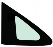 Hyundai IX35 2009-2015 Бокове скло заднє ліве (кузовне) GS 3225 D305 XYG (КНР)