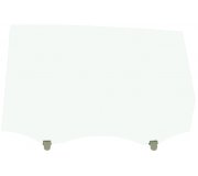 Kia Carens 1999-2002 Бокове скло заднє ліве (опускне) 15263A SEKURIT (Франція)