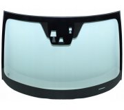 Mazda 2 2014-2016 Лобовое стекло (с датчиком дождя, 3 камеры, с молдингом) 28734T Benson (КНР)