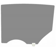 Mazda 3 2013-2019 Бокове скло заднє ліве (опускне, тоноване, SEDAN / HB) 72973А SEKURIT (Франція)