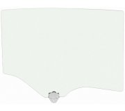 Mazda 3 2019- Боковое стекло заднее правое (опускное, SEDAN) GS 4435 D304 XYG (КНР)