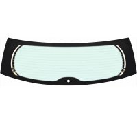 Nissan Leaf 2011-2017 Заднє скло (з обігрівом) RW5410760 Safe Glass (Україна)