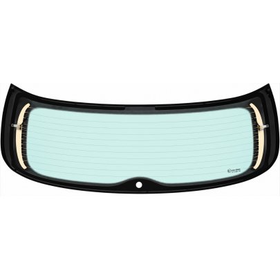 Opel Astra GTC 2005-2010 Заднє скло (з обігрівом) 31043T XYG (КНР)