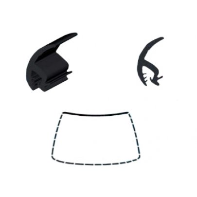 Opel Vivaro 2001-2014 Молдинг на лобовое стекло GS 6062 P120-X Benson (КНР)