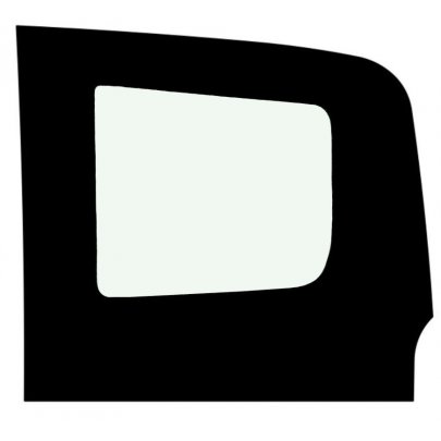 Peugeot Bipper 2007-2017 Боковое стекло заднее салона левое (панорамное 621*561) BO2312315L Safe Glass (Украина)