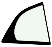 Renault Megane IV 2016-2024 Форточка задньої правої дверки (SEDAN) 69706A XYG (КНР)