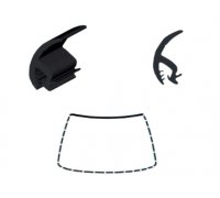 Renault Trafic 2001-2014 Молдинг на лобовое стекло GS 6062 P120-X Benson (КНР)