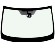 Samsung QM6 2018-2024 Лобовое стекло (с датчиком дождя, с молдингом) WS5911943BN Safe Glass (Украина)