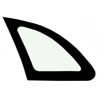 Skoda Fabia 1999-2007 Боковое стекло заднее левое кузовное (KOMBI) GS 6402 D311 XYG (КНР)