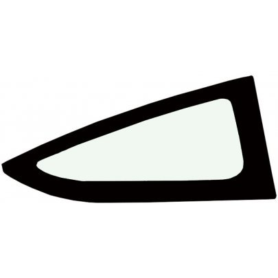 Acura TSX 2008-2014 Бокове скло заднє праве (кузовне, COUPE) 65337A XYG (КНР)