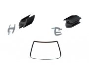 Alfa Romeo 147 2000-2010 Молдинг на лобовое стекло 71640A SEKURIT (Франция)