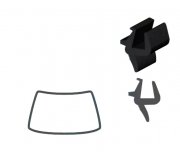 Alfa Romeo 156 1997-2005 Молдинг на лобовое стекло 206672A PILKINGTON (Великобритания)