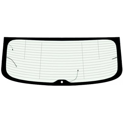 Audi Q7 2005-2015 Заднє скло (з антеною, обігрів, молдинг) 260T Benson (КНР)