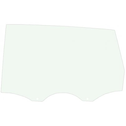 Audi Q7 2005-2015 Бокове скло заднє ліве (опускне) 60153A PILKINGTON (Великобританія)