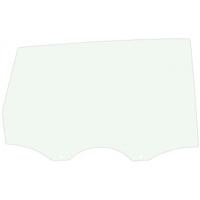 Audi Q7 2005-2015 Бокове скло заднє праве (опускне) 60154A PILKINGTON (Великобританія)