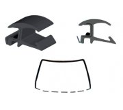 BMW 3 E46 1998-2005 Молдинг на лобове скло (COUPE, CABRIO) GS 0061 P122-X SEKURIT (Франція)