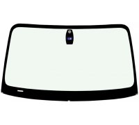 BMW 1 E81 / E82 / E87 / E88 2004-2011 Лобове скло (з датчиком дощу, з молдингом) 204309A XYG (КНР)
