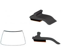 BMW X4 F26 2014-2018 Молдинг на лобовое стекло 1551191A SEKURIT (Франция)